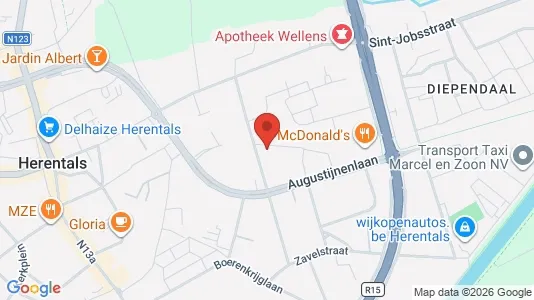 Apartments for rent i Herentals - kort over placeringen