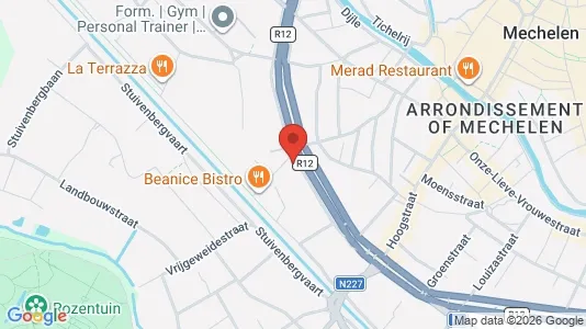 Apartments for rent i Mechelen - kort over placeringen