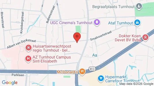 Apartments for rent in Turnhout - Photo from Google Street View