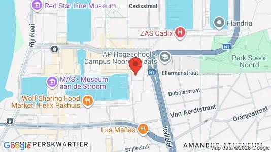 Apartments for rent i Stad Antwerp - kort over placeringen