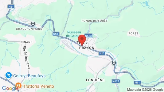 Houses for rent i Trooz - kort over placeringen