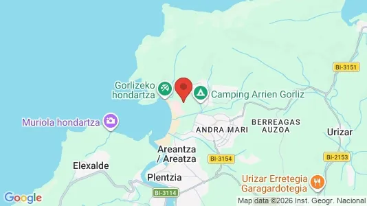 Houses for rent i Gorliz - kort over placeringen
