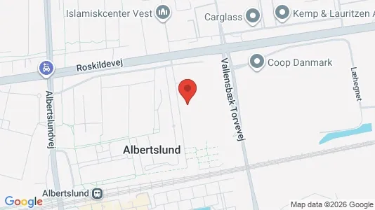 Apartments for rent i Albertslund - kort over placeringen