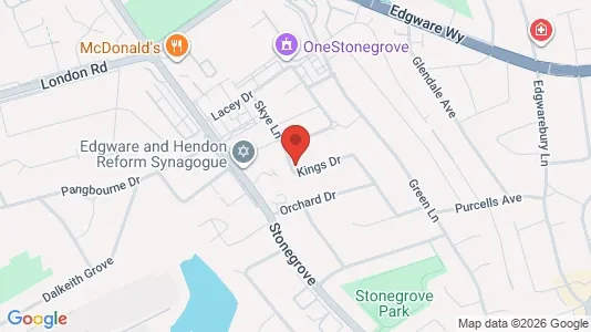 Apartments for rent i Edgware - Middlesex - kort over placeringen
