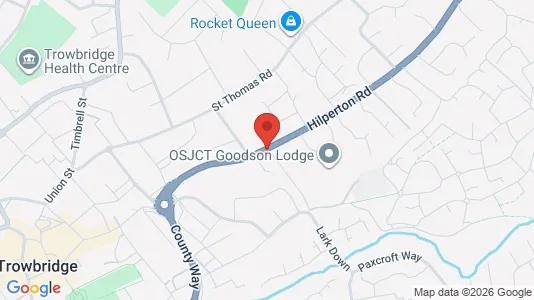 Apartments for rent i Trowbridge - Wiltshire - kort over placeringen