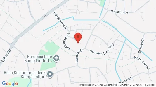 Apartments for rent i Wesel - kort over placeringen