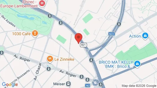Apartments for rent i Brussels Schaarbeek - kort over placeringen