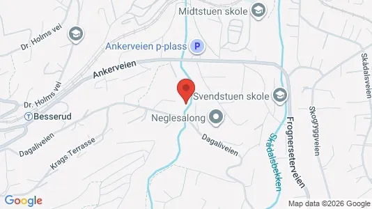 Apartments for rent i Oslo Vestre Aker - kort over placeringen