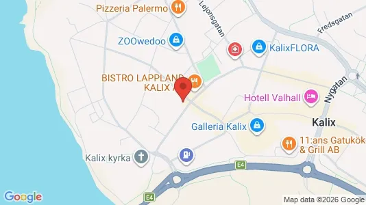 Apartments for rent i Kalix - kort over placeringen