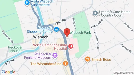 Apartments for rent i Wisbech - Cambridgeshire - kort over placeringen
