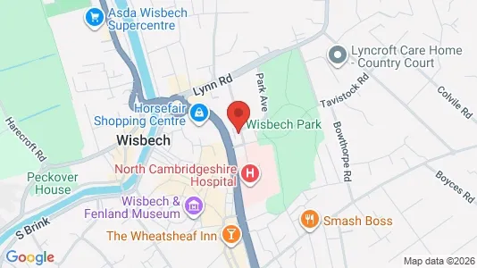 Apartments for rent i Wisbech - Cambridgeshire - kort over placeringen