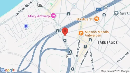 Apartments for rent i Stad Antwerp - kort over placeringen