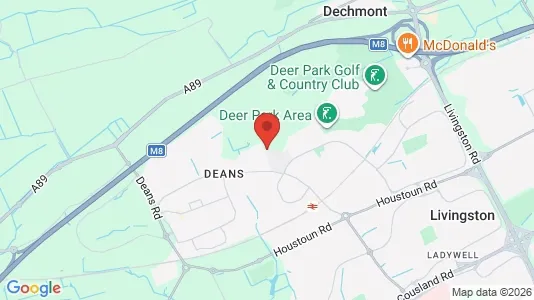 Apartments for rent i Kirkliston - West Lothian - kort over placeringen