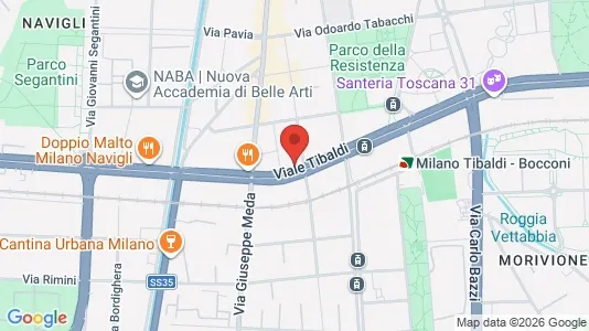 Apartments for rent i Milano Zona 5 - Vigentino, Chiaravalle, Gratosoglio - kort over placeringen