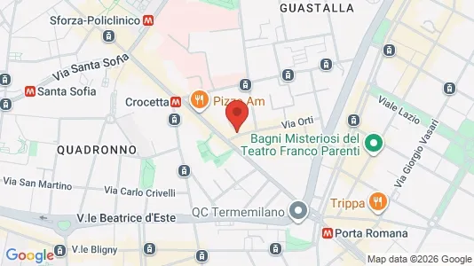 Apartments for rent i Milano Zona 1 - Centro storico - kort over placeringen
