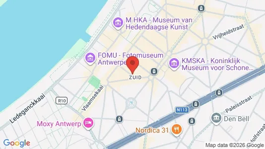 Apartments for rent i Stad Antwerp - kort over placeringen