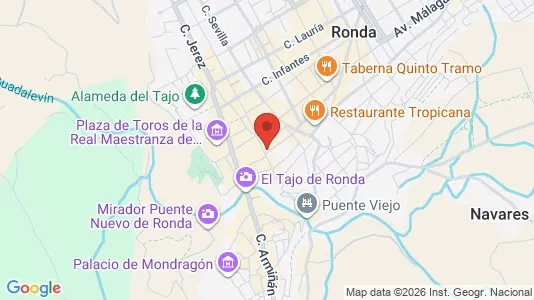 Apartments for rent i Montecorto - kort over placeringen