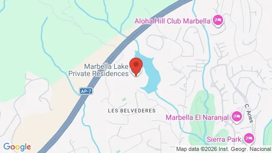 Apartments for rent i Marbella - kort over placeringen