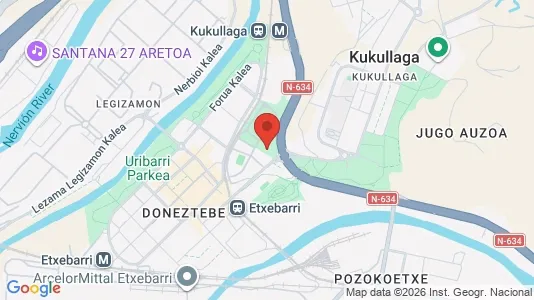 Apartments for rent i Basauri - kort over placeringen