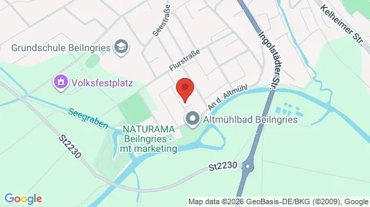 Apartments for rent i Eichstätt - kort over placeringen