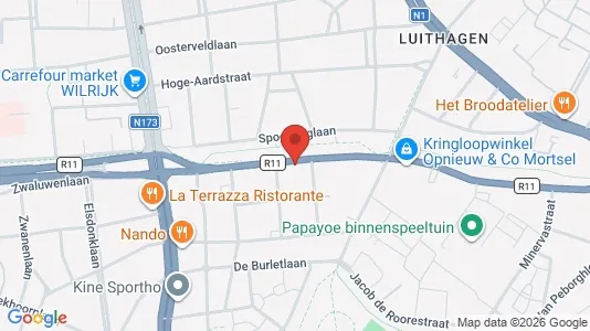 Apartments for rent i Antwerp Wilrijk - kort over placeringen