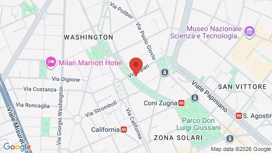 Rooms for rent i Milano Zona 6 - Barona, Lorenteggio - kort over placeringen
