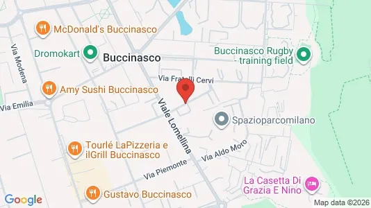 Rooms for rent i Buccinasco - kort over placeringen