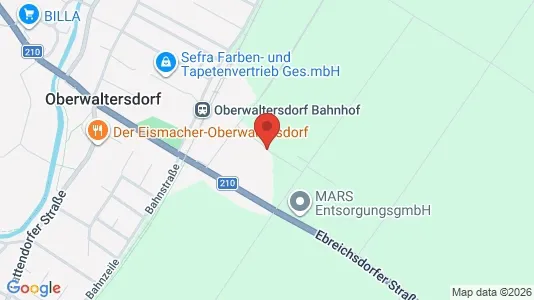 Apartments for rent i Oberwaltersdorf - kort over placeringen