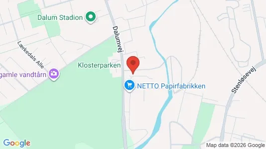 Apartments for rent i Odense SV - kort over placeringen