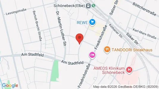 Apartments for rent i Salzlandkreis - kort over placeringen