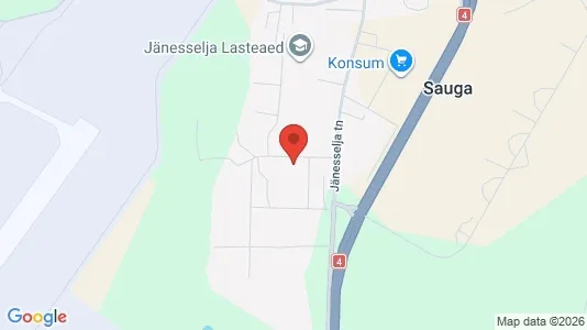 Apartments for rent i Sauga - kort over placeringen