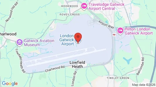 Houses for rent i GATWICK/Horley - West Sussex - kort over placeringen