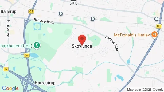 Houses for rent i Skovlunde - kort over placeringen