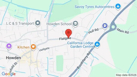 Apartments for rent i Goole - North Humberside - kort over placeringen