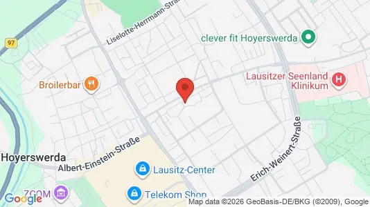 Apartments for rent i Bautzen - kort over placeringen