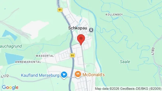 Apartments for rent i Saalekreis - kort over placeringen