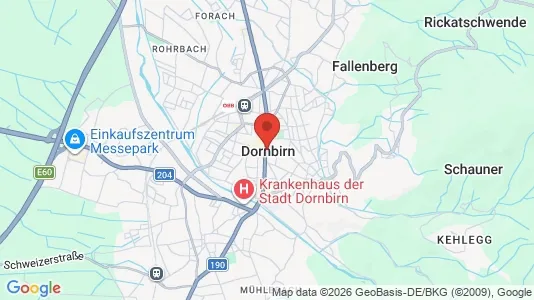 Apartments for rent in Dornbirn - Photo from Google Street View