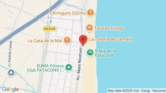 Apartments for rent i Alboraya - kort over placeringen