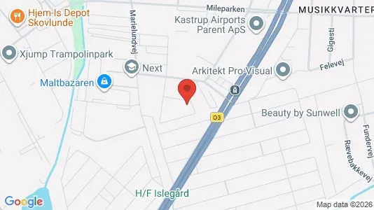Apartments for rent i Herlev - kort over placeringen