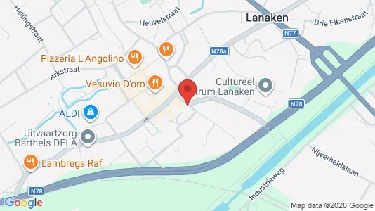Apartments for rent i Lanaken - kort over placeringen