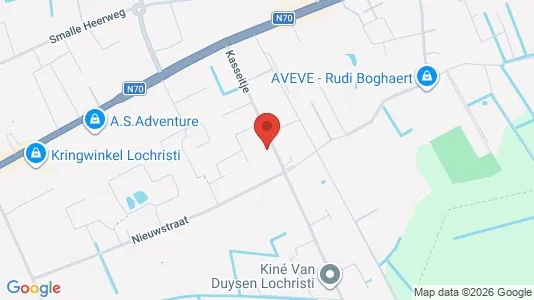 Apartments for rent i Lochristi - kort over placeringen