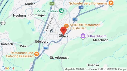 Apartments for rent in Götzis - Photo from Google Street View