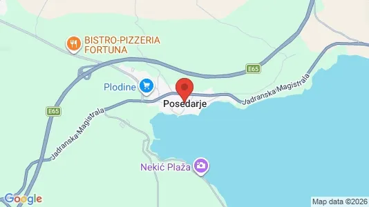 Houses for rent i Zadar - kort over placeringen