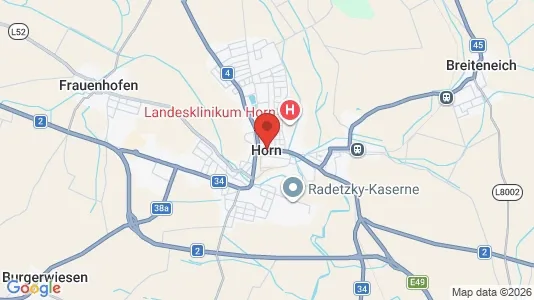 Apartments for rent i Horn - kort over placeringen