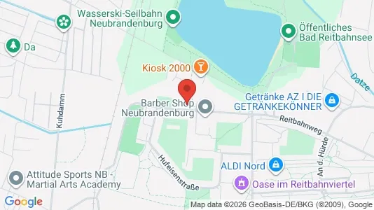 Apartments for rent i Mecklenburgische Seenplatte - kort over placeringen