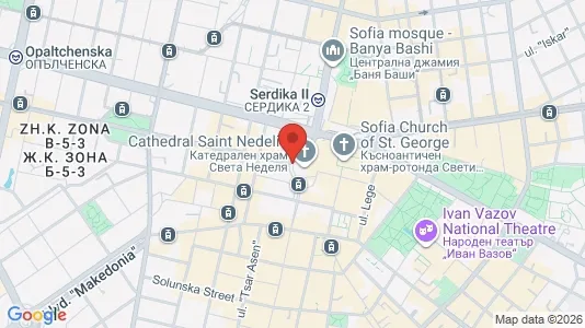 Apartments for rent i Sofia Sredets - kort over placeringen