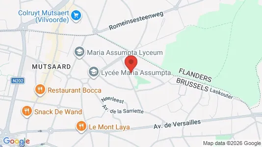 Apartments for rent i Stad Brussel - kort over placeringen