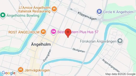 Apartments for rent i Ängelholm - kort over placeringen