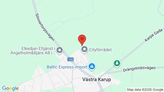 Apartments for rent i Båstad - kort over placeringen