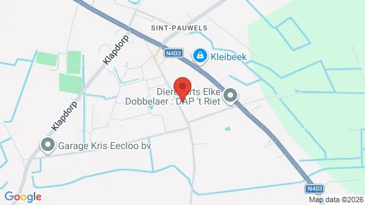 Apartments for rent i Sint-Gillis-Waas - kort over placeringen